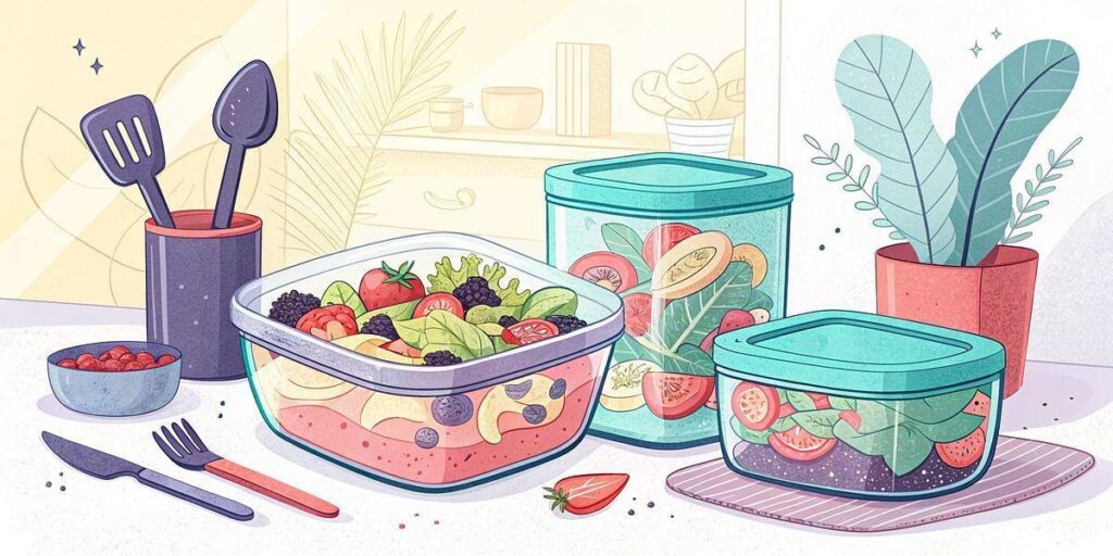 Glass Lunch Containers